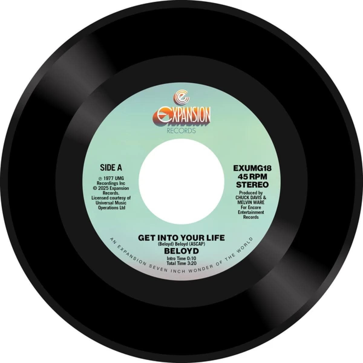 Beloyd – Get Into Your Life 7" (2025 Reissue, Expansion Records)