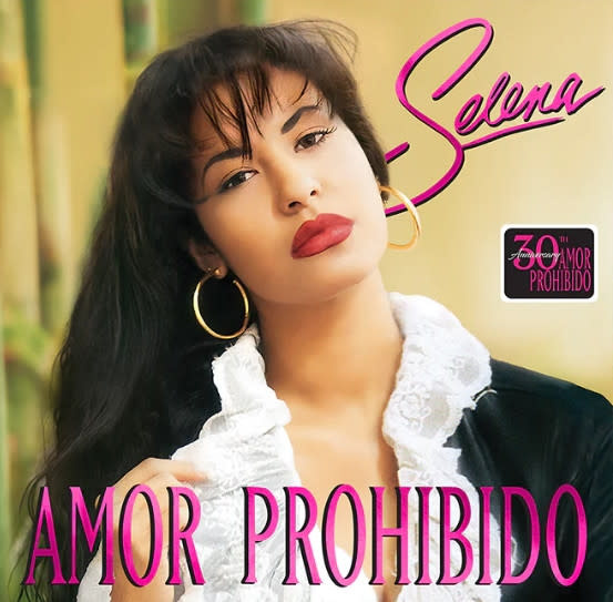Selena – Amor Prohibido LP (2024 Reissue, 30th Anniversary Edition, Clear Transparent Vinyl)
