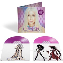 Cher – The Farewell Tour 2LP (2025 Reissue, Hot Pink & Purple Vinyl, Warner Records)