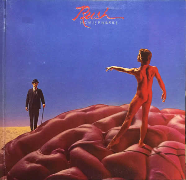 (VINTAGE) Rush - Hemispheres LP [Cover:VG,Disc:VG+](1978,Canada)