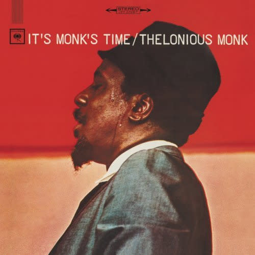 (VINTAGE) Thelonious Monk - It's Monk's Time LP [Cover:VG,Disc:VG+] (Reissue), 1970's pressing