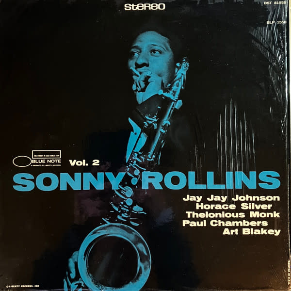 (VINTAGE) Sonny Rollins - Sonny Rollins (Vol. 2) LP [Cover:VG,Disc:VG++](1973,US), Dark Blue & Black Label