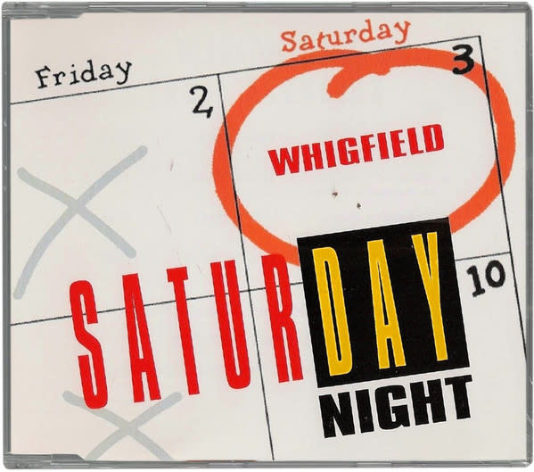 (VINTAGE) Whigfield - Saturday Night CD Single [NM](1994,Canada)