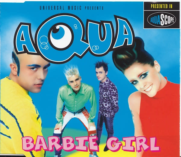 (VINTAGE) Aqua - Barbie Girl CD Single [NM](1997,Europe)