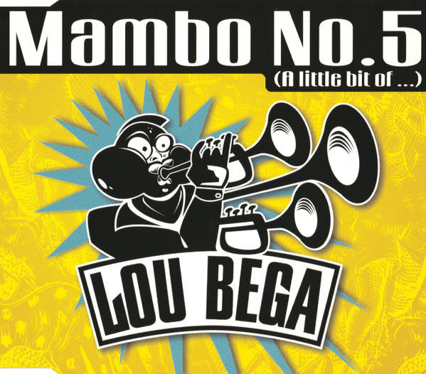(VINTAGE) Lou Bega - Mambo No.5 (A Little Bit Of ...) CD Single [NM](1999,Europe)