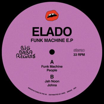 Elado – Funk Machine EP 12" (2025, Big Baba Records)