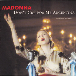 (VINTAGE) Madonna - Don't Cry For Me Argentina CD Single [NM](1997,Canada)