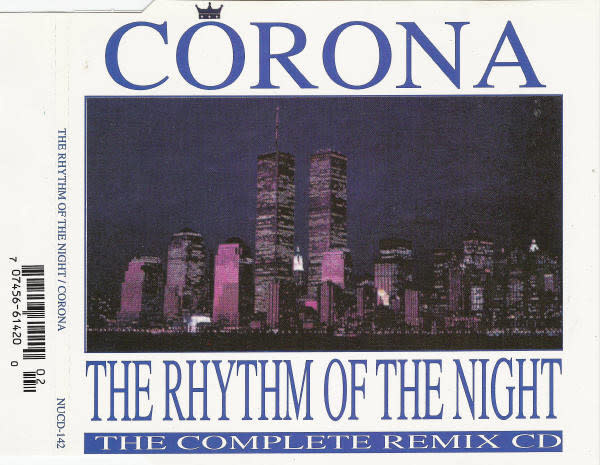 (VINTAGE) Corona - The Rhythm Of The Night CD Single [NM](1994,Canada)