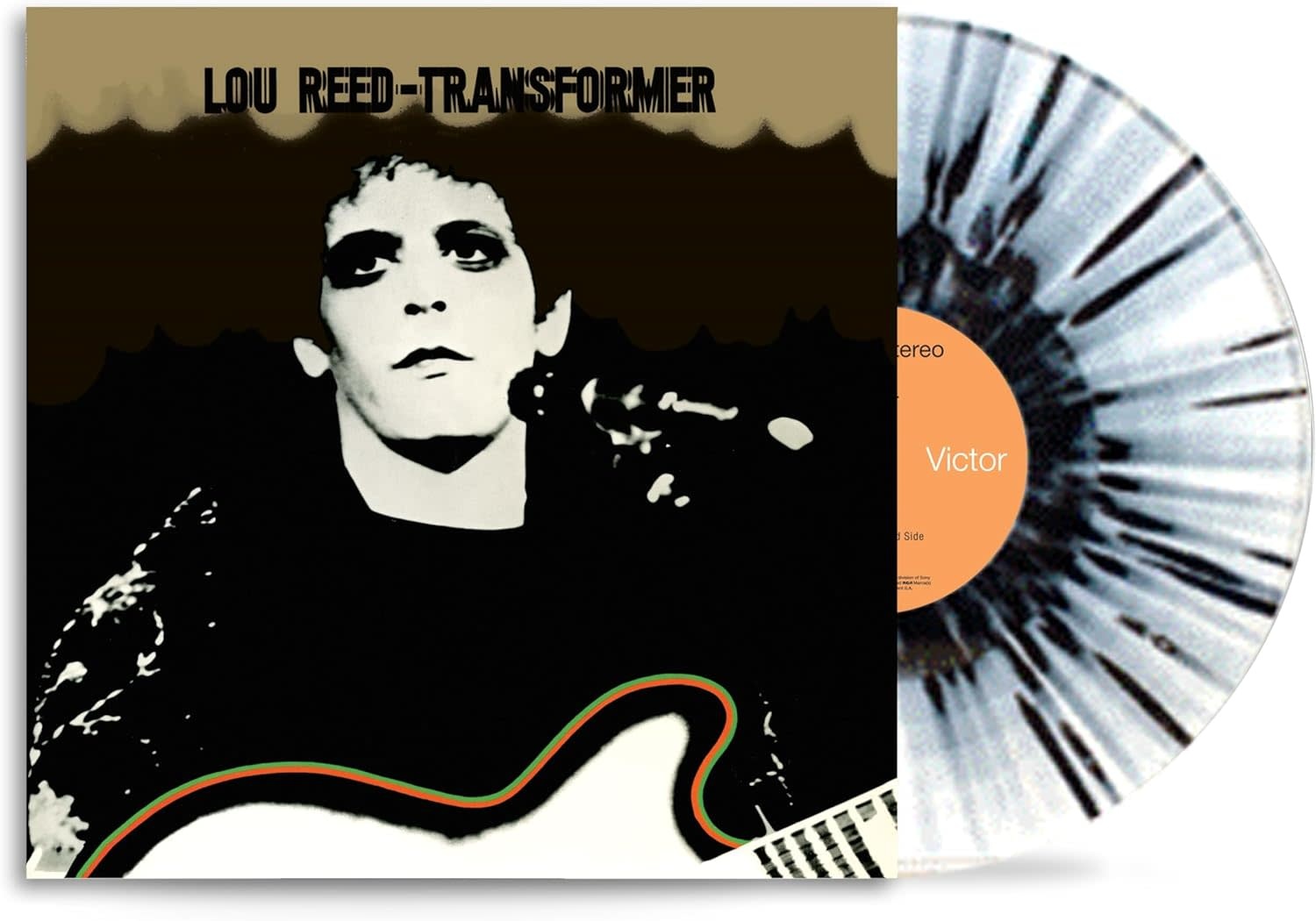 Lou Reed – Transformer LP (2025 Reissue, Black + White Splatter Vinyl, RCA Victor)
