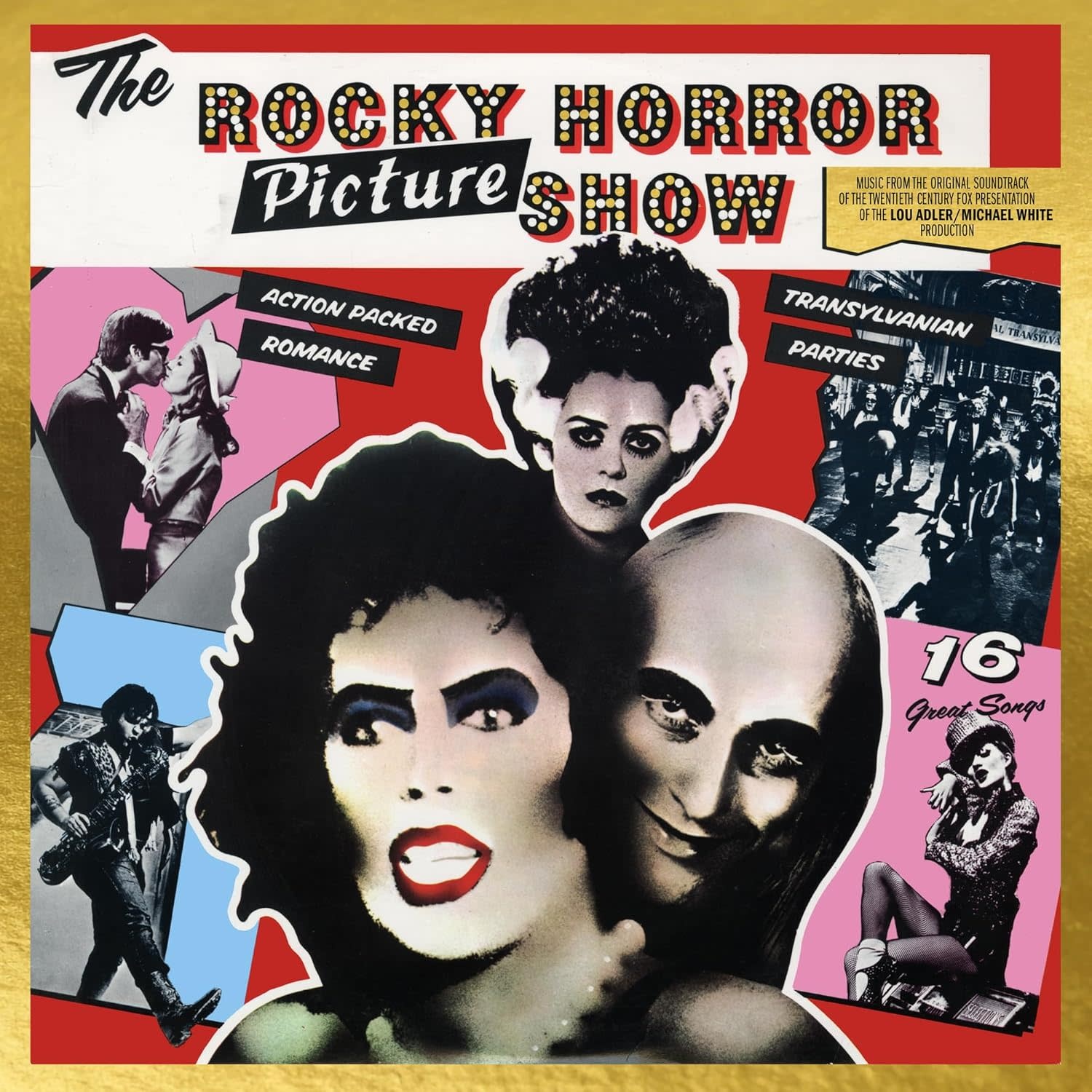 The Rocky Horror Picture Show Original Cast – The Rocky Horror Picture Show LP (2025 Reissue, Red-In-Gold Vinyl, 50th Anniversary, The Orchard)