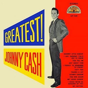 Johnny Cash – Greatest! LP (Reissue, Sun)