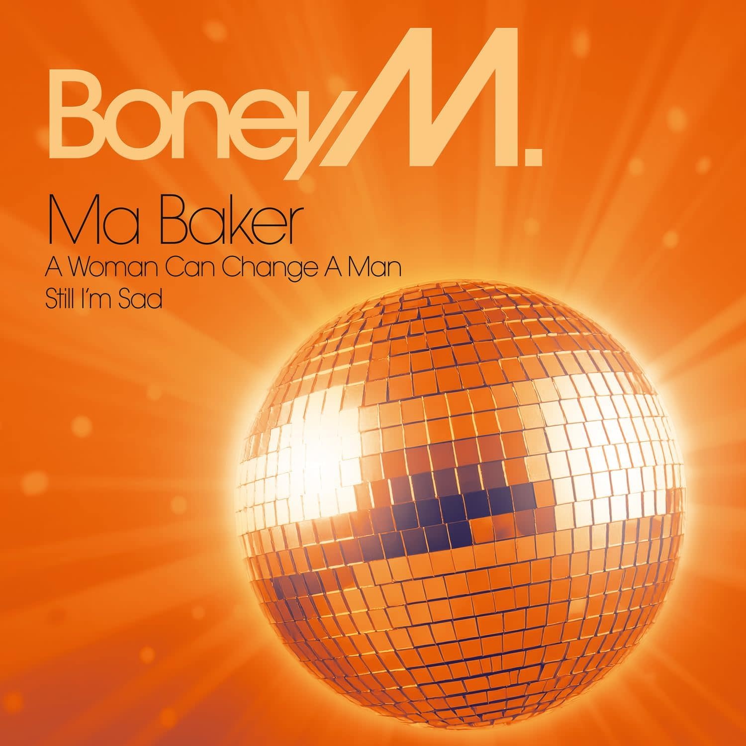 Boney M. – Ma Baker 12" (2025, Orange Vinyl, Sony Music - 50 Years Of Boney M.)