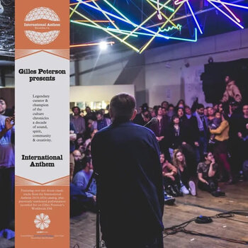 Gilles Peterson - International Anthem 2LP [RSD2025April], Limited 1000, Frozen Lake Michigan Colour Vinyl