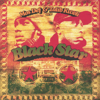 Black Star - Mos Def & Talib Kweli Are Black Star LP- Picture Disc (2014 Reissue) Two Tone Black Star