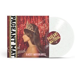 Kacey Musgraves – Pageant Material LP (2025 Reissue, Clear w/ Gold Glitter Vinyl, Lost Highway)