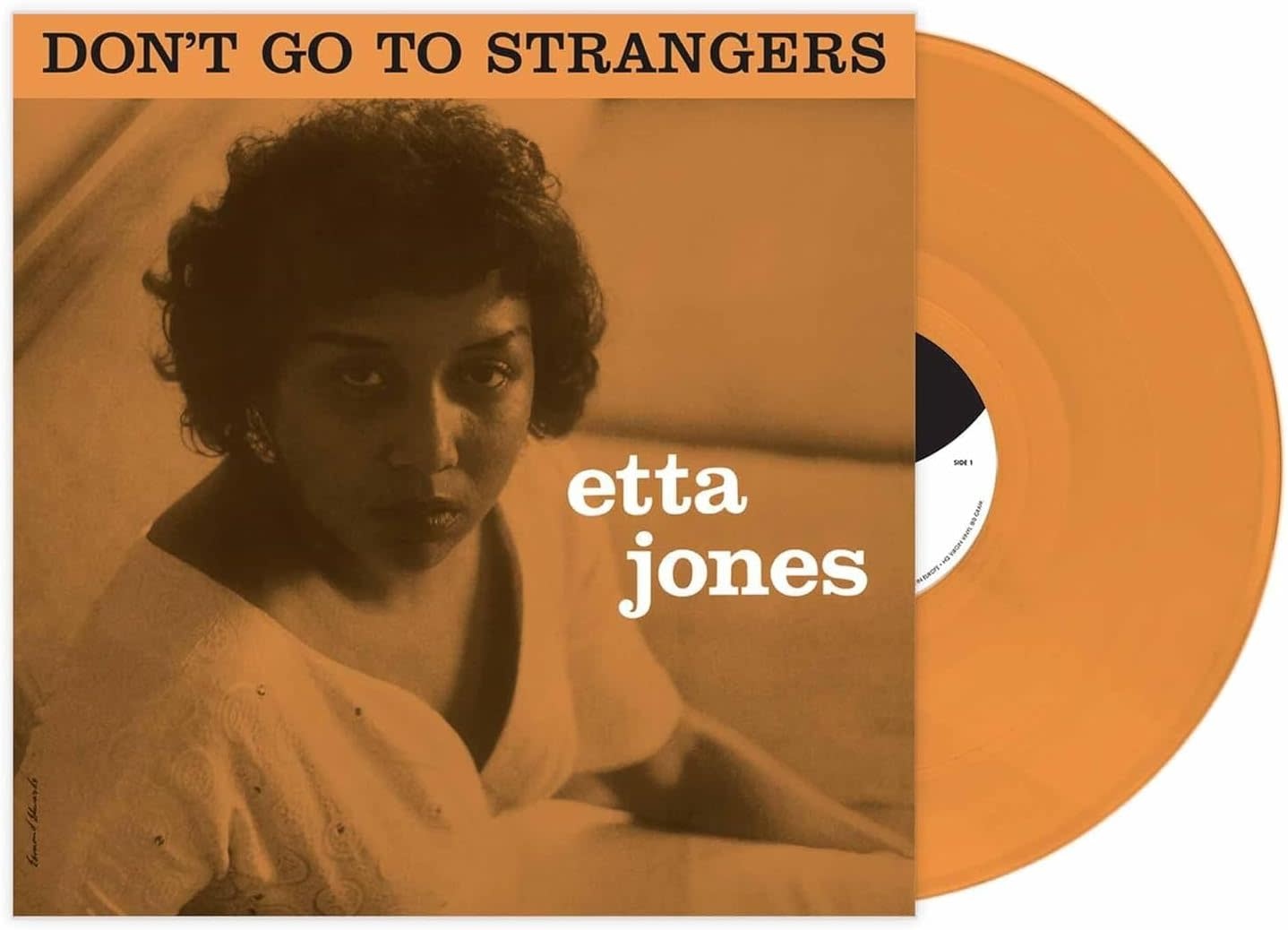 Etta Jones - Don't Go To Strangers LP (2025 Reissue, Orange Vinyl, DOL)