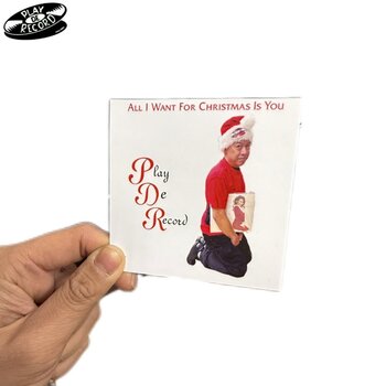 (STICKER) Play De Record "Eugene as Christmas Mariah" [MEDIUM 3"]