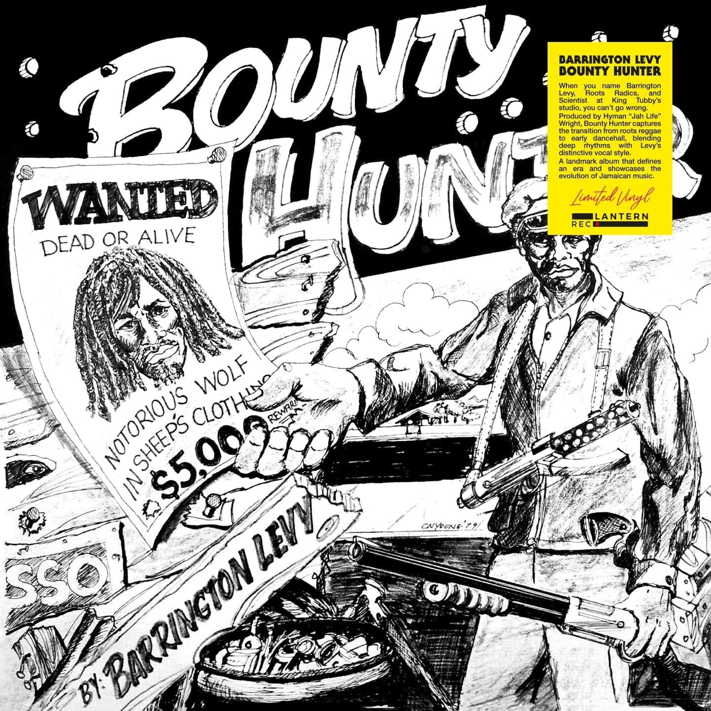 Barrington Levy – Bounty Hunter LP (2025 Reissue, Lantern Rec.)