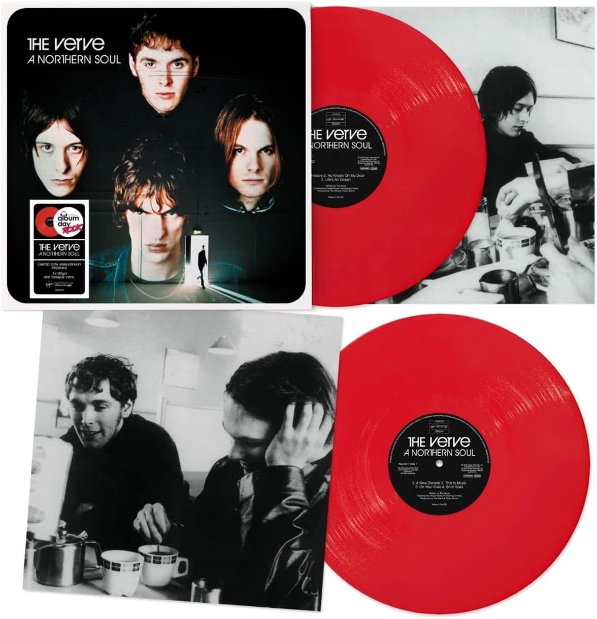 The Verve – A Northern Soul 2LP (2025 Reissue, Red Opaque Vinyl, Virgin EMI Records)