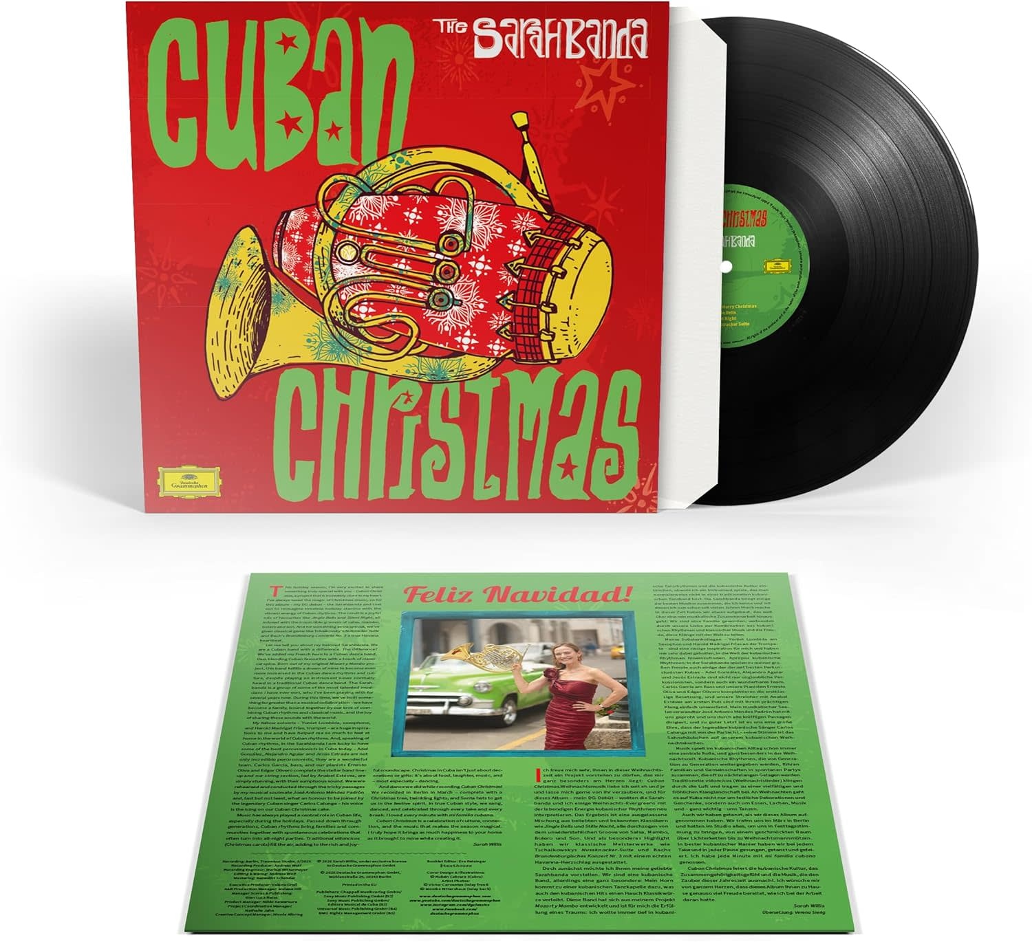 The Sarahbanda – Cuban Christmas LP (2025, Deutsche Grammophon)
