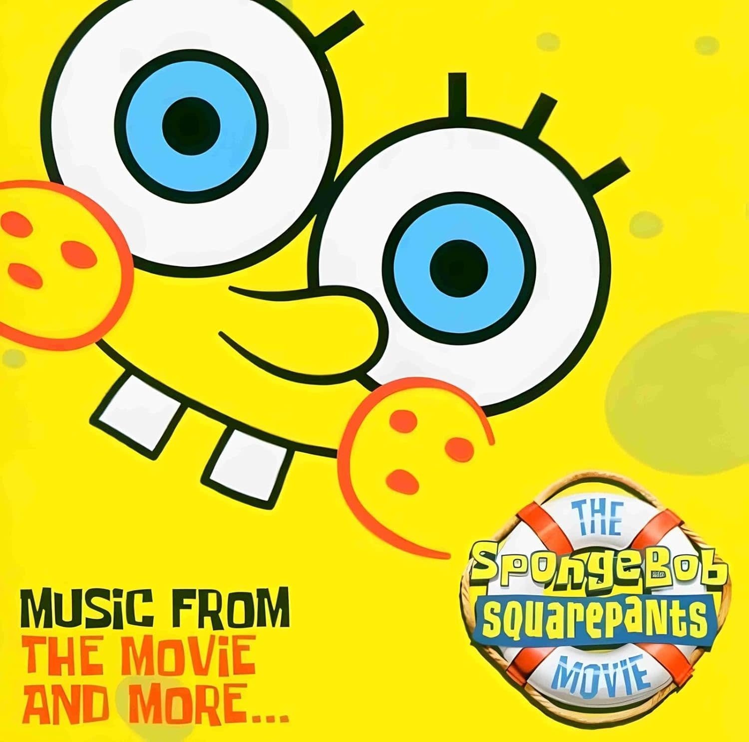 Various – The Spongebob Squarepants Movie – Music From The Movie And More LP (2025 Reissue, Transparent Yellow Vinyl, Sire)