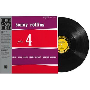 Sonny Rollins – Plus 4 LP (2025 Reissue, Prestige - Original Jazz Classics Series)