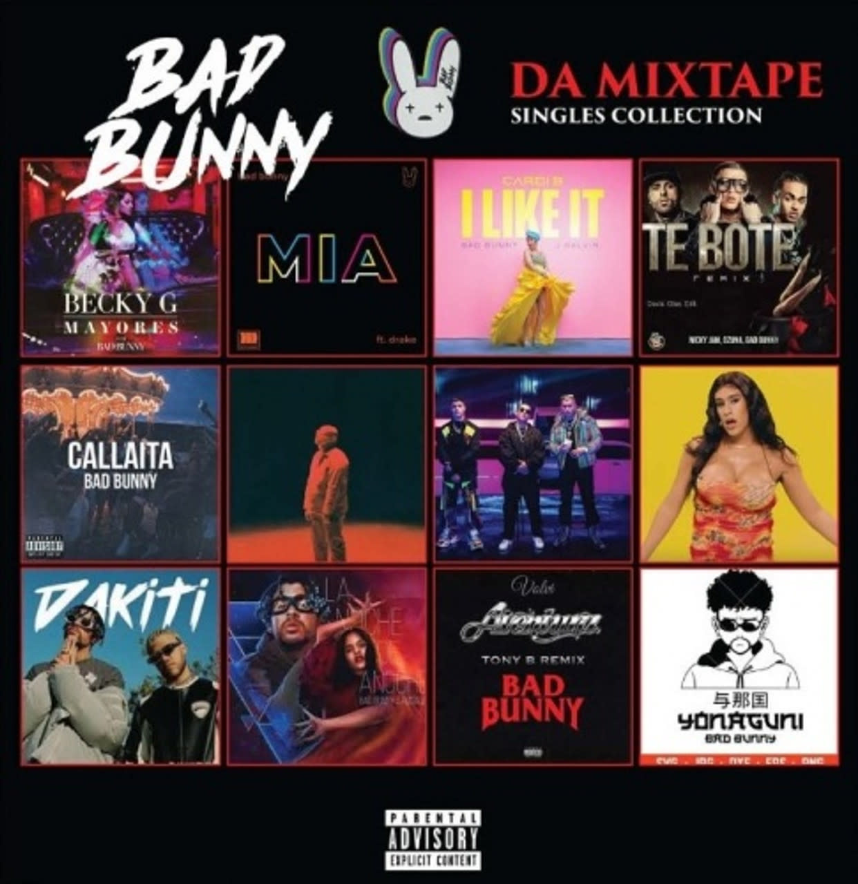 Bad Bunny - Da Mixtape (Singles Collection) 2LP (Import)