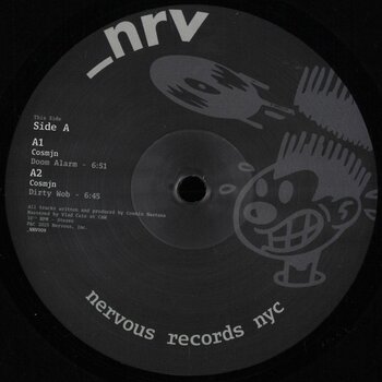 Cosmjn – The Music Behind 12" (2025, Nervous Records)