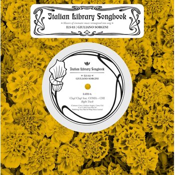 Clap! Clap! & Giuliano Sorgini – Italian Library Songbook Vol.3 7" (2025, Four Flies Records)
