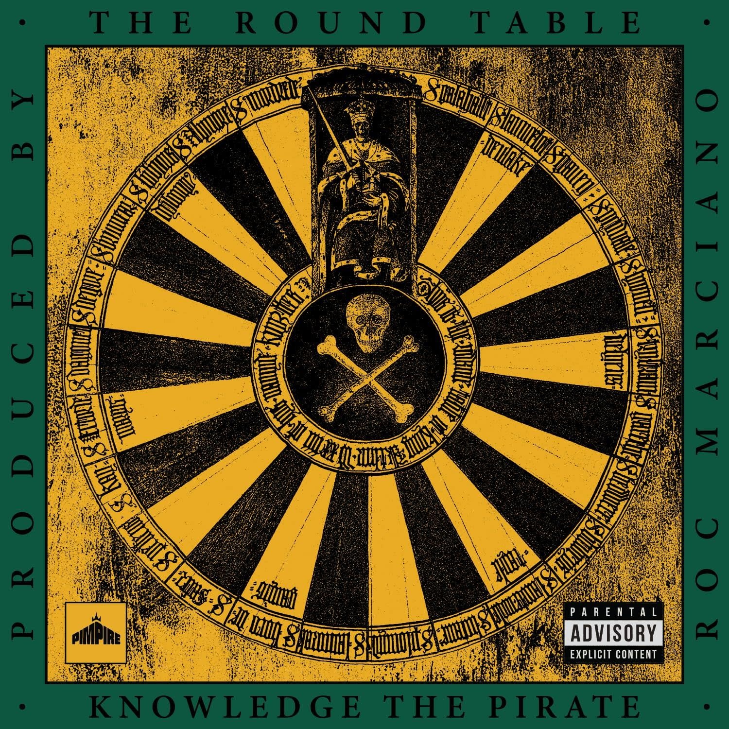 Knowledge The Pirate & Roc Marciano – The Round Table 12" (2025, Pimpire Intl.)