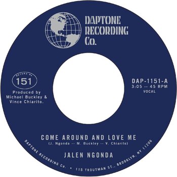 Jalen Ngonda – Come Around And Love Me 7" (2023, Daptone Records)