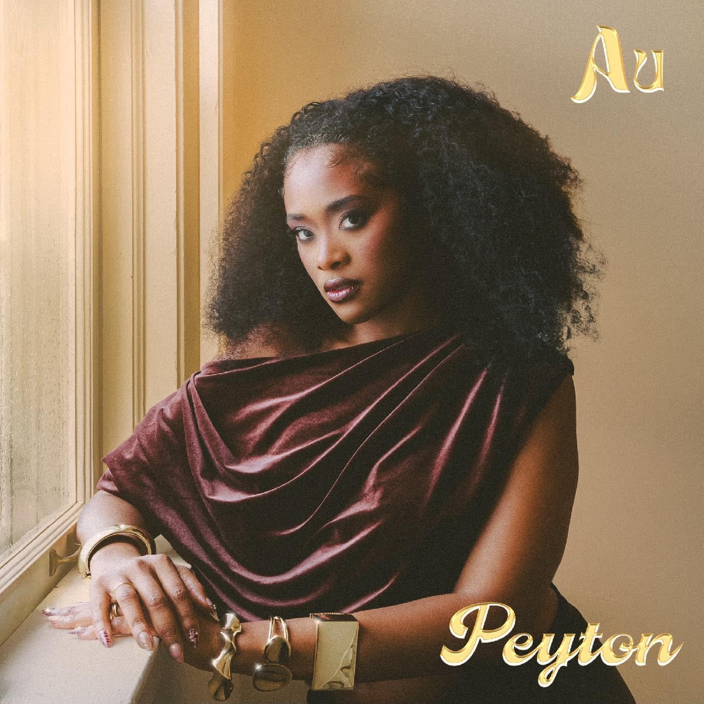 Peyton - Au LP (2025, Gold Vinyl, Stones Throw)