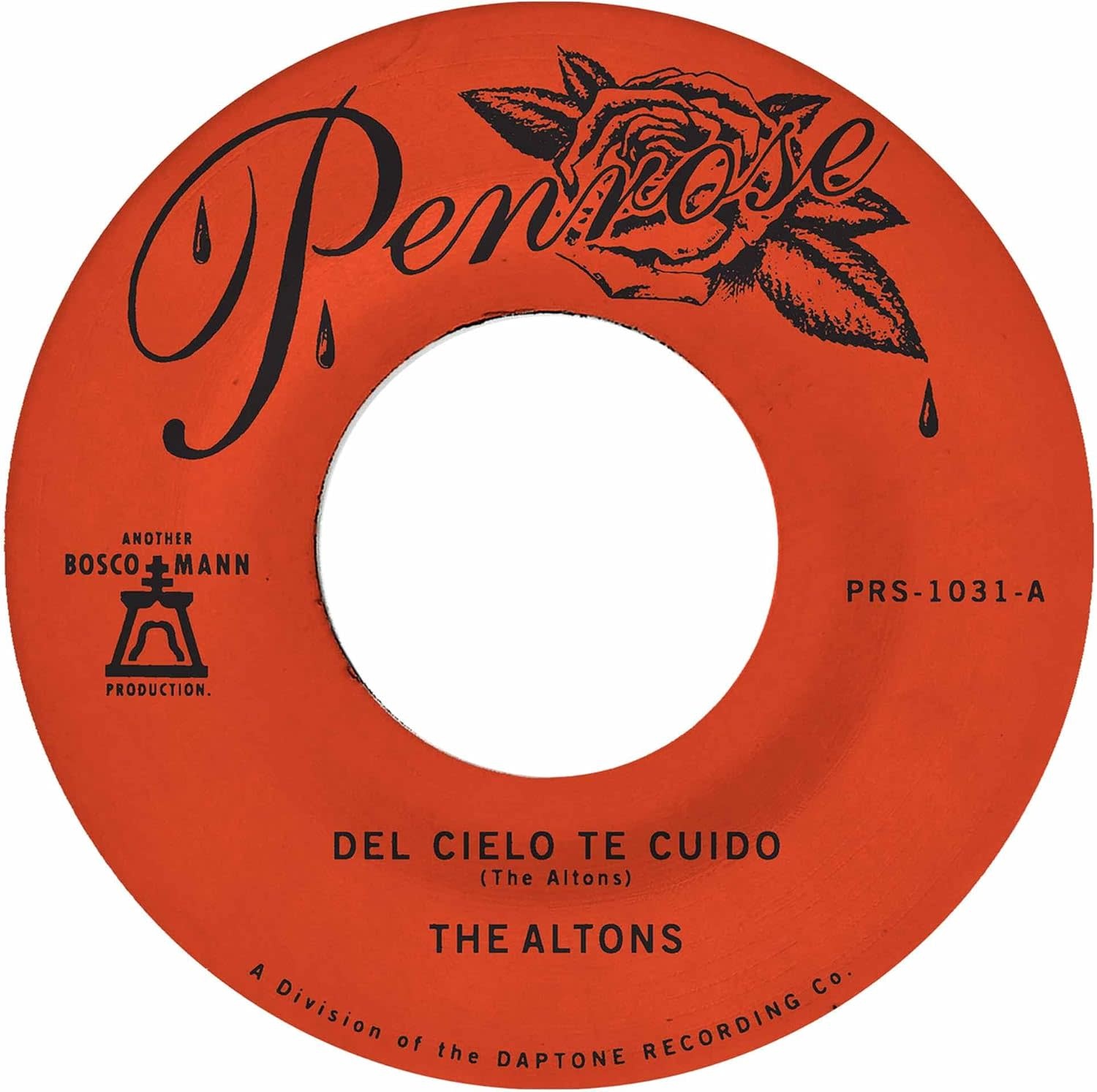 The Altons – Del Cielo Te Cuido / Perdóname 7" (2025, Penrose Recorders)