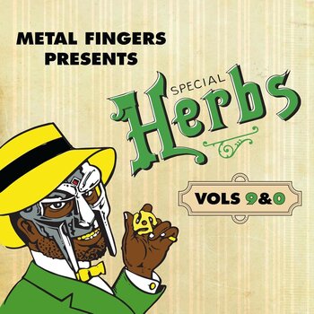 Metal Fingers (MF DOOM) – Special Herbs Vols 9&0 2LP (2025 Reissue, Evergreen Vinyl, Rhymesayers Entertainment)