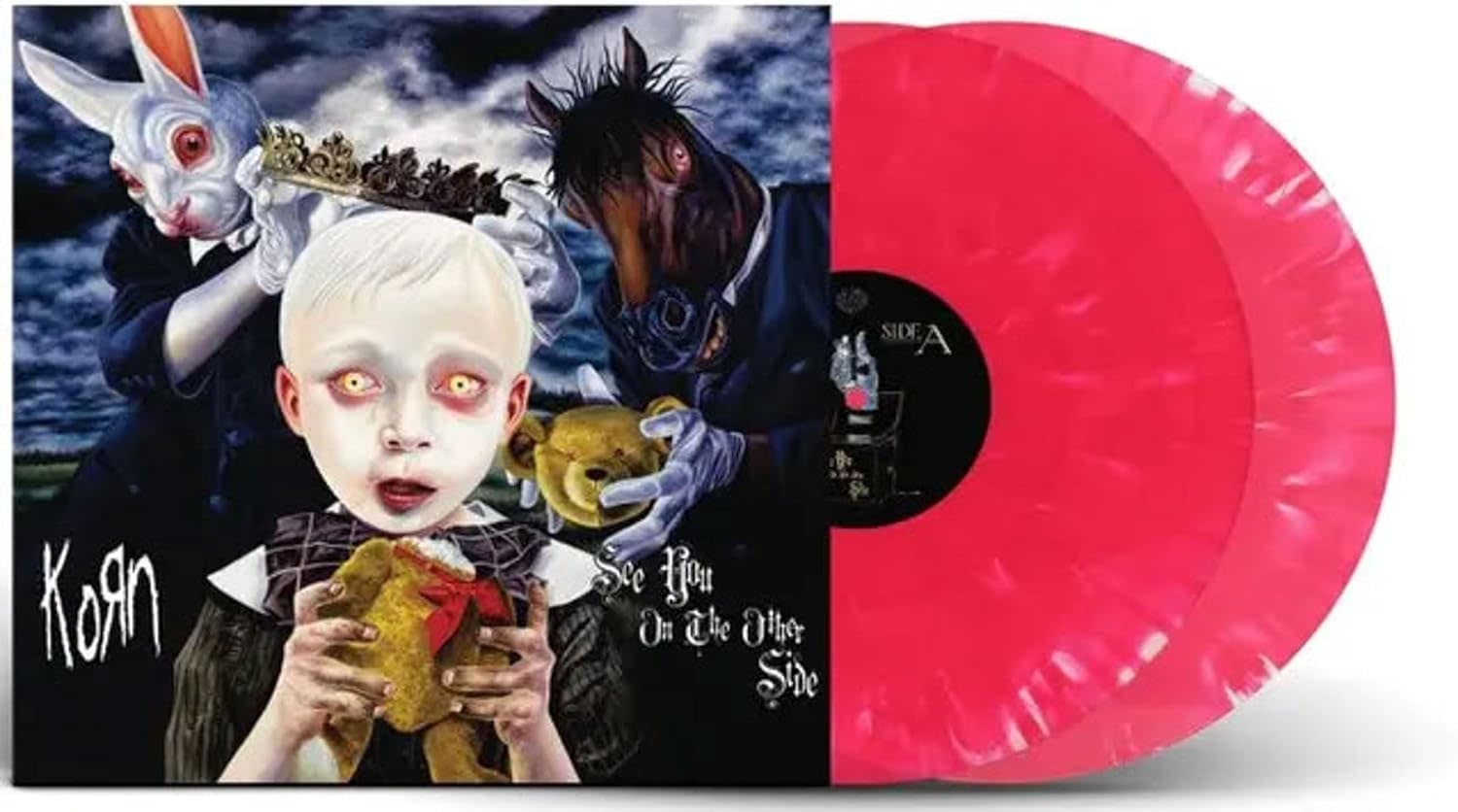Korn – See You On The Other Side 2LP (2025 Reissue, 20th Anniversary Edition, Magenta Cloudy Vinyl)