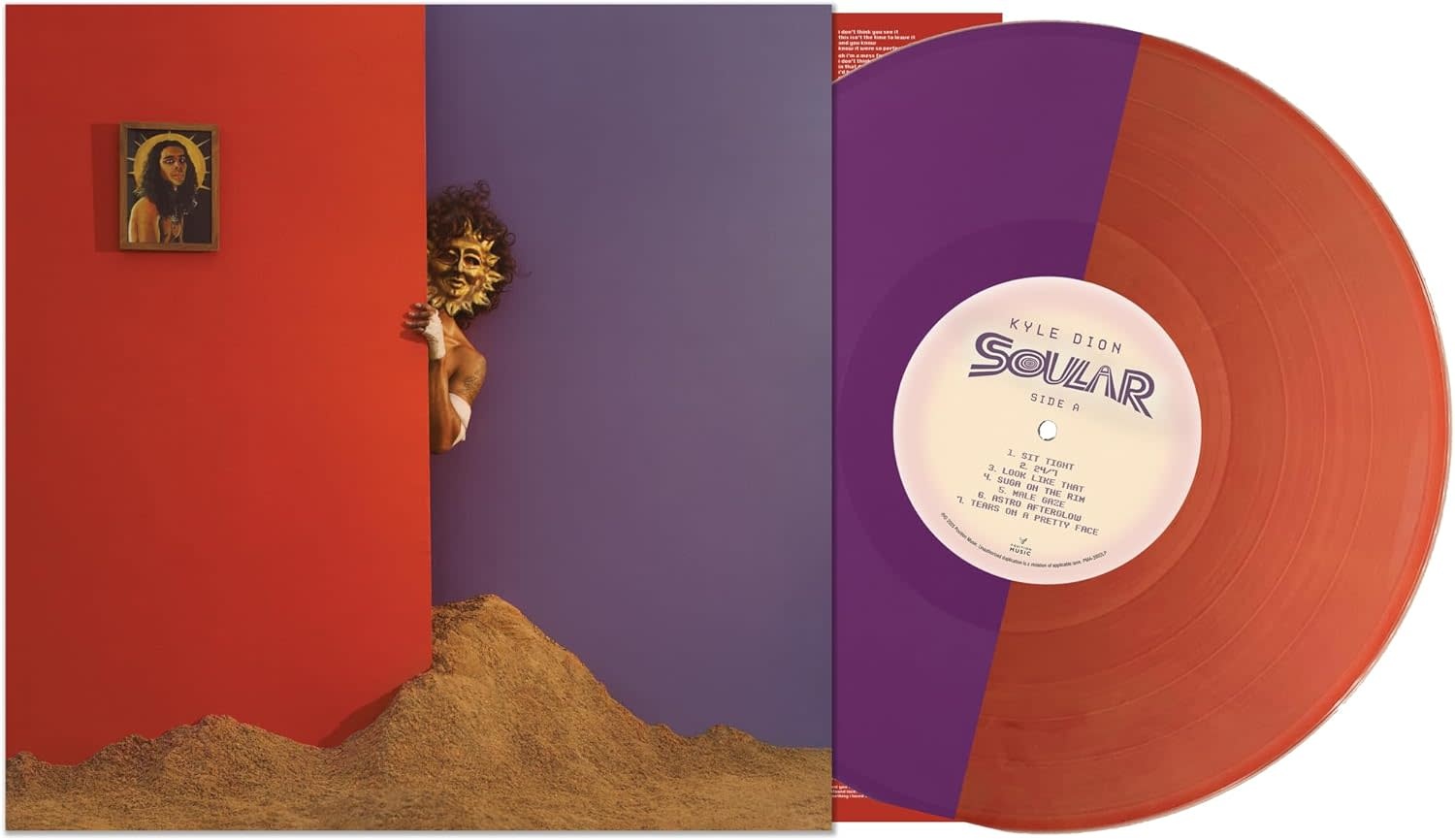 Kyle Dion - Soular (Half & Half Orchid/Apricot Color Vinyl) LP (2025, Position Music)