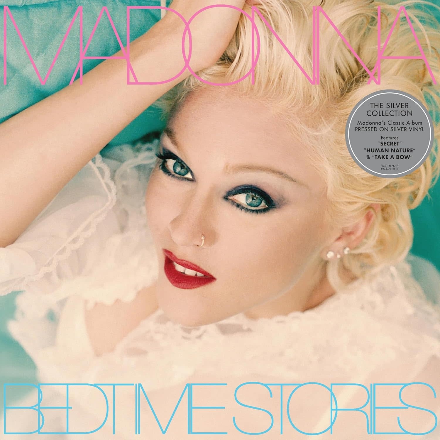 Madonna - Bedtime Stories LP (2025 Reissue, Silver Vinyl, Warner)