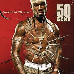 (VINTAGE) 50 Cent - Get Rich Or Die Tryin' 2LP [VG] (2015 Reissue)