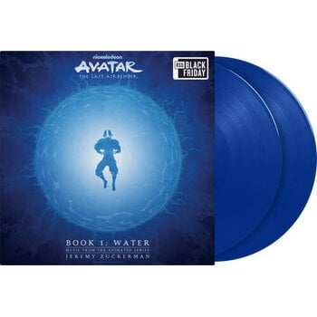 Jeremy Zuckerman - Avatar: The Last Airbender - Book 1: Water (Music From The Animated Series) (Original Soundtrack) 2LP (Blue Vinyl) [RSDBF2025]