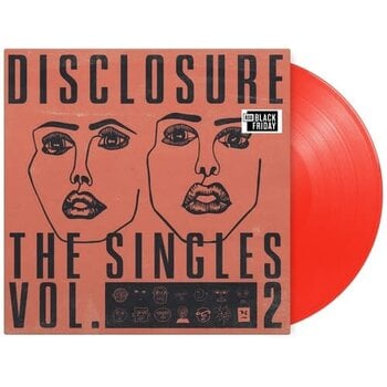 Disclosure - The Singles, Vol. 2 12" (Coral Vinyl) [RSDBF2025]