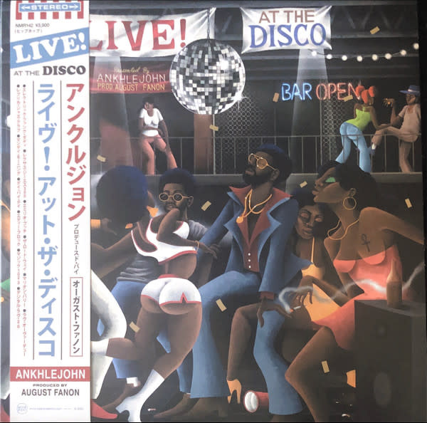 ANKHLEJOHN & August Fanon – ANKHLEJOHN - Live! At The Disco LP (2025, Near Mint)