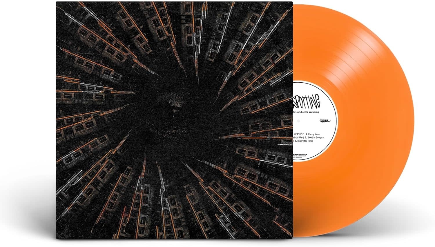 Rome Streetz & ConductorWilliams – Trainspotting LP (2025, Orange Vinyl, Mass Appeal)