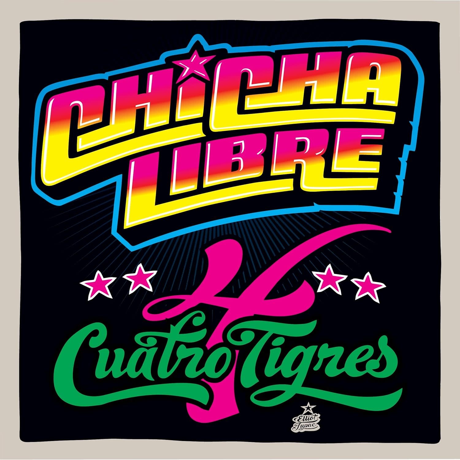 Chicha Libre – Cuatro Tigres 12" (2025 Reissue, Barbès Records)