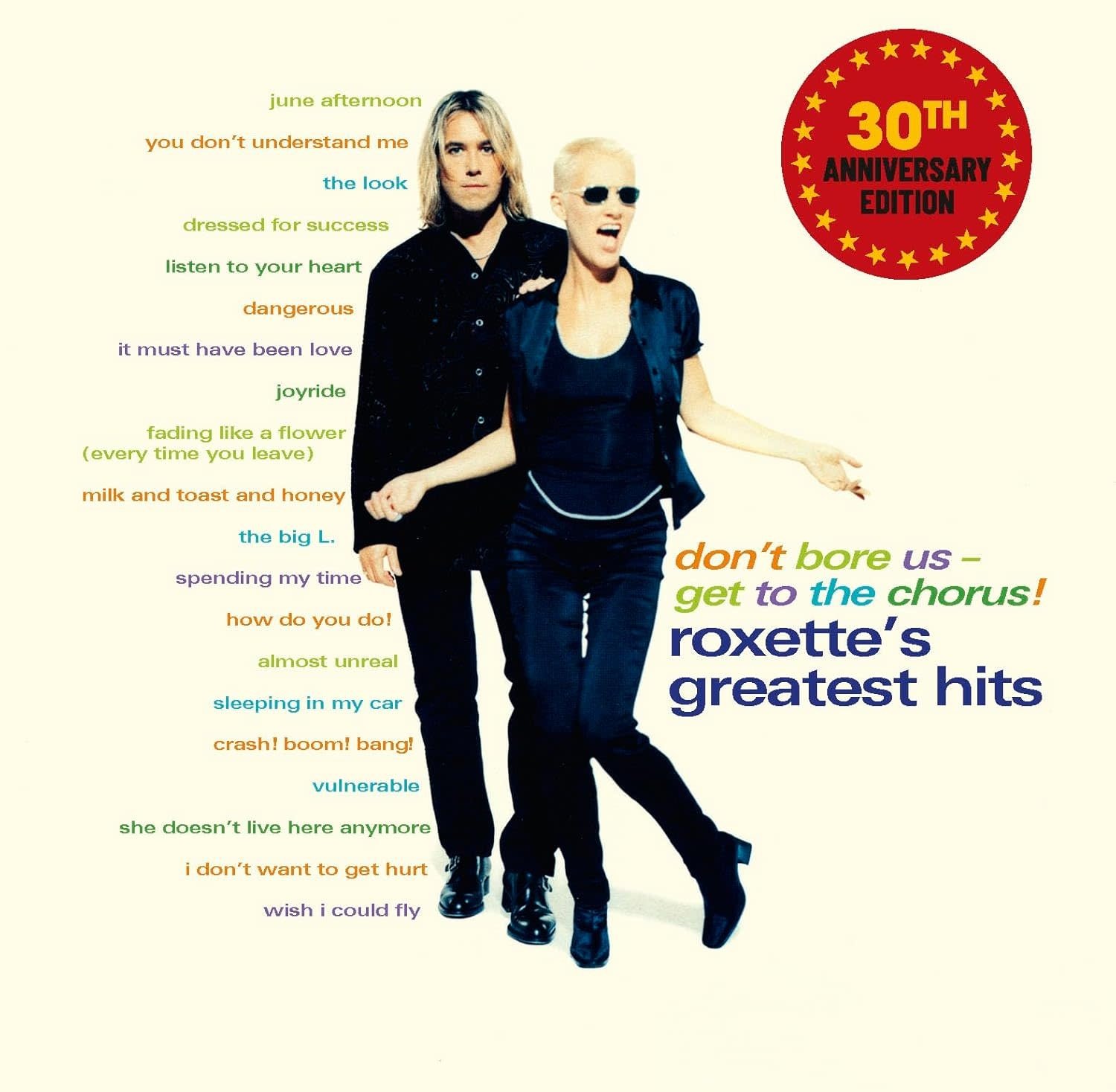 Roxette – Don't Bore Us - Get To The Chorus! (Roxette's Greatest Hits) 2LP (2025 Reissue, Compilation, Purple Vinyl, 30th Anniversary Edition, Parlophone)