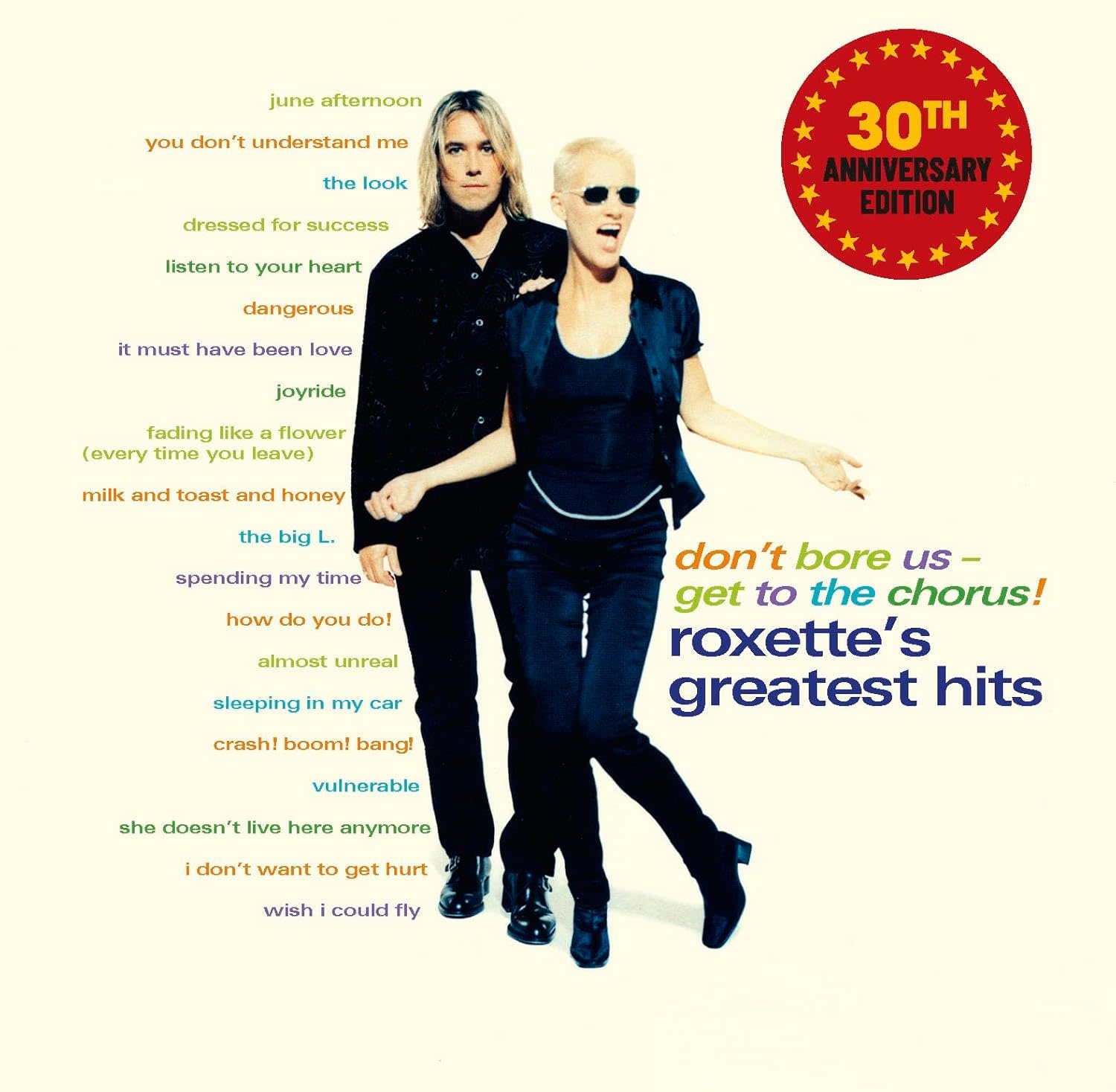 Roxette – Don't Bore Us - Get To The Chorus! (Roxette's Greatest Hits) 2LP (2025 Reissue, Compilation, Purple Vinyl, 30th Anniversary Edition, Parlophone)