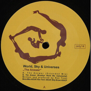 World, Sky & Universes – The Answer 12" (2024 Repress, Only One Music)