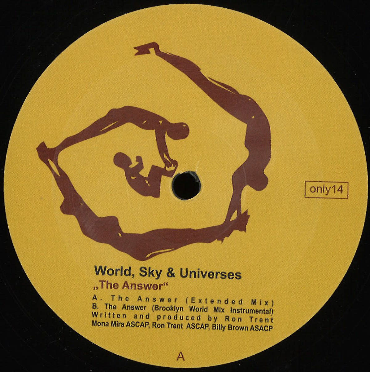 World, Sky & Universes – The Answer 12" (2024 Repress, Only One Music)