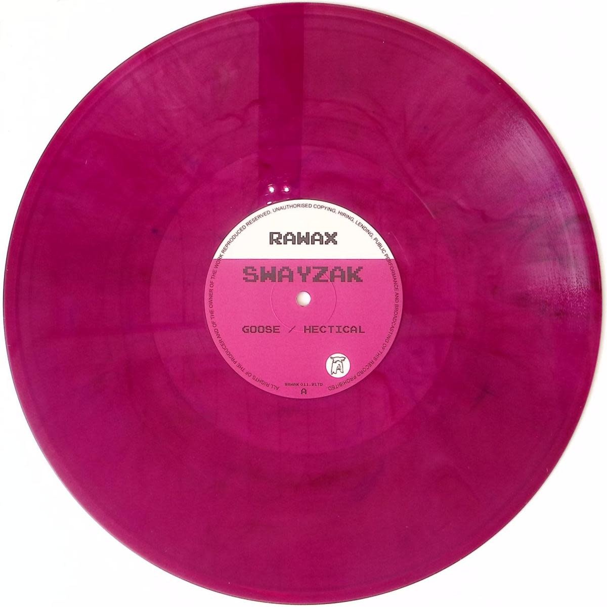 Swayzak - Goose/Hectical 12" (2025, Marbled Purple/Black Vinyl, Rawax)