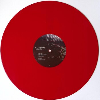 Aliasing - Off The Grid 12" (2025, Red Vinyl, 4 Track Records)
