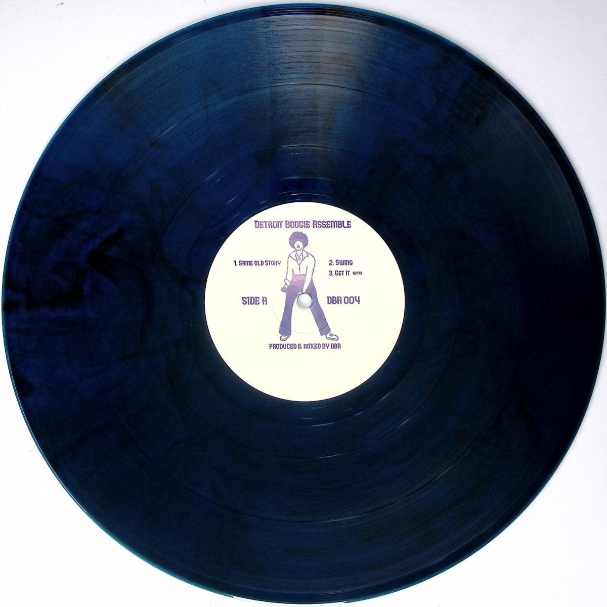 Detroit Boogie Assemble - Detroit Boogie Assemble 12" (2025, Translucent Blue Marble Vinyl, GOAT Series)